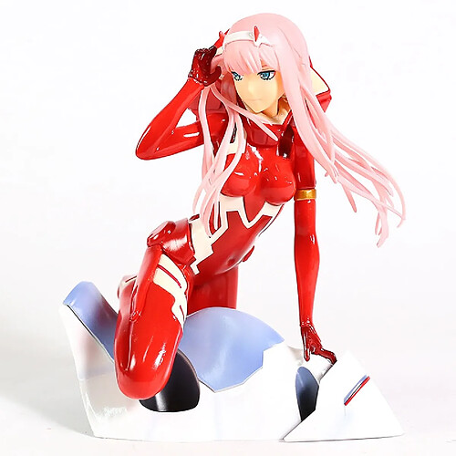 Universal Personnage d'animation Darling dans, zéro deux 02 robe rouge fille sexy pvc action numérique jouet collection modèle | action personnage(Rouge)