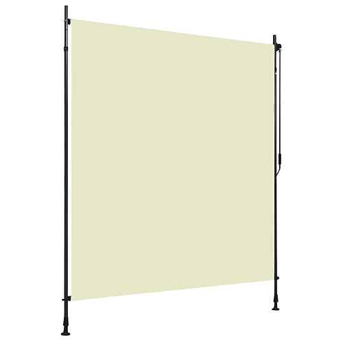 vidaXL Store roulant d'extérieur 200 x 270 cm Crème