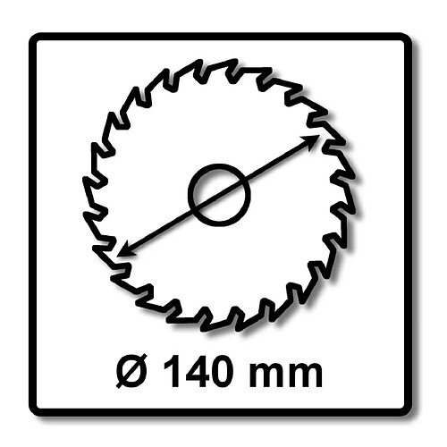 Bosch Lame de scie circulaire Expert pour bois 140 x 1,3 x 20 mm - 42 dents pour bois ( 2608644500 )