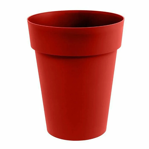 Youdoit Vase Toscane mi-haut Ø 44 x 53 cm - 50 L - Rouge rubis