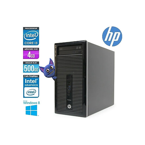 HP PRODESK TOWER 400 G1 CORE I3 · Reconditionné