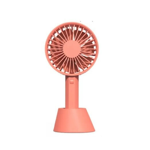 Original Xiaomi VH Mini Ventilateur Portatif Multifonction à Chargement USB avec Contrôle de Vitesse 3 (Orange)