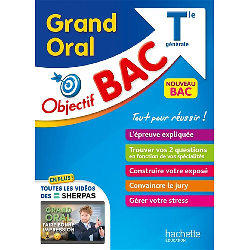 Grand oral terminale générale : nouveau bac · Occasion