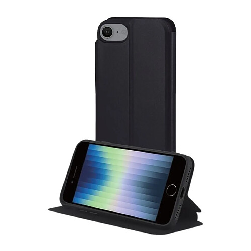 My Way Myway Étui Folio pour iPhone SE/8/7/6S/6 Fonction Stand Noir