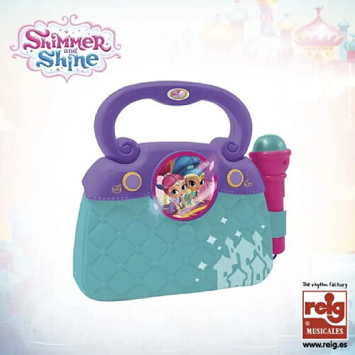 Reig SHIMMER SHINE Sac Glamour avec microphone