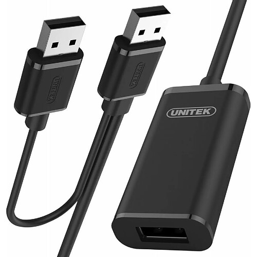 UNITEK Y-277 Unitek Cable USB 2.0 Active Extension, 5m, Y-277