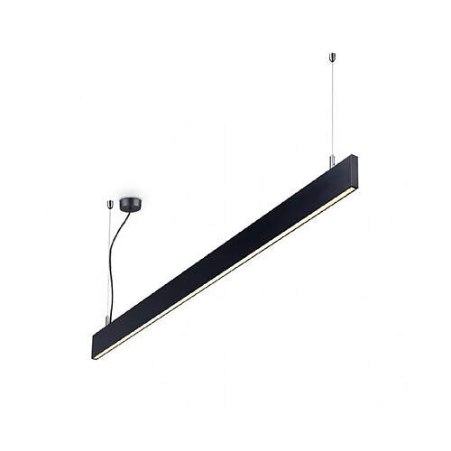 Ideal Lux Suspension Linus Aluminium Noir 1 ampoule 13cm