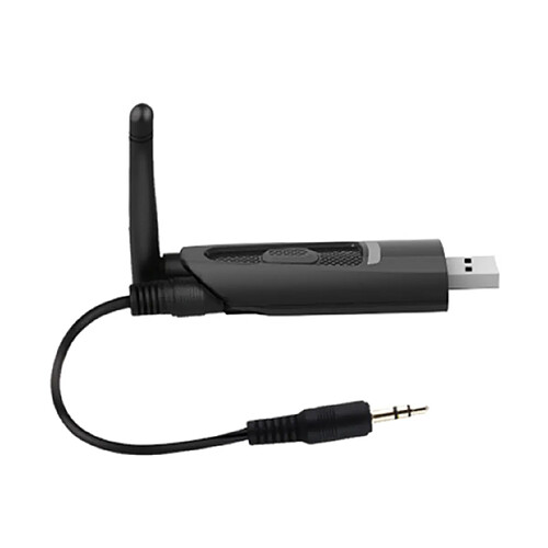 1 Faites glisser 2 Bluetooth 5.0 avec émetteur d'antenne Émetteur sans fil alimenté par USB Émetteur audio Bluetooth USB