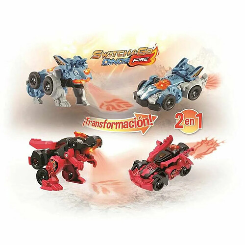 Figurine d’action Vtech Switch & Go Dinos Fire Convertible