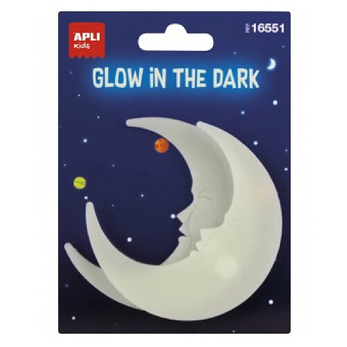 Apli Agipa lune glow in the dark lune