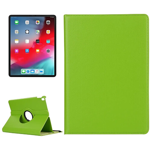 Wewoo Housse Étui Coque en cuir à rotation horizontale à 360 degrés avec texture Litchi pour iPad Pro 11 pouces 2018 H support Vert