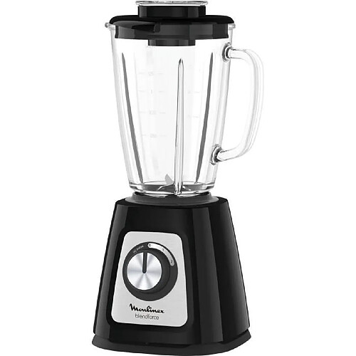 NC MOULINEX LM430810 Blender Blendforce - Verre - Noir