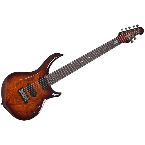 John Petrucci Majesty MAJ270 Blood Orange Burst Sterling by Music Man