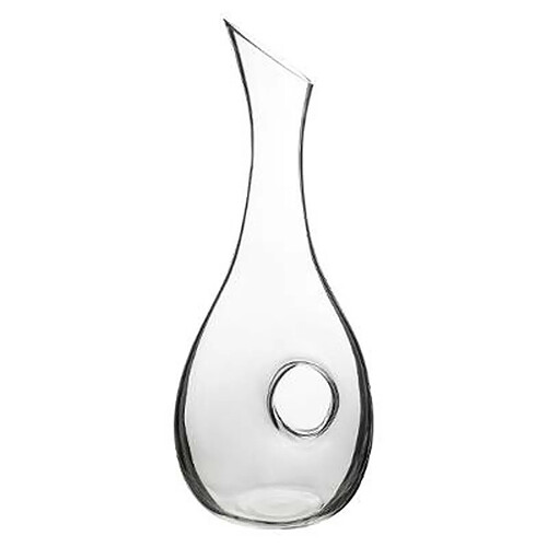 Carafe Design en Verre Goutte 1L Transparent