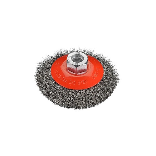 Brosse conique fil acier ondulé Osborn KBW M14 100 mm 2008512161