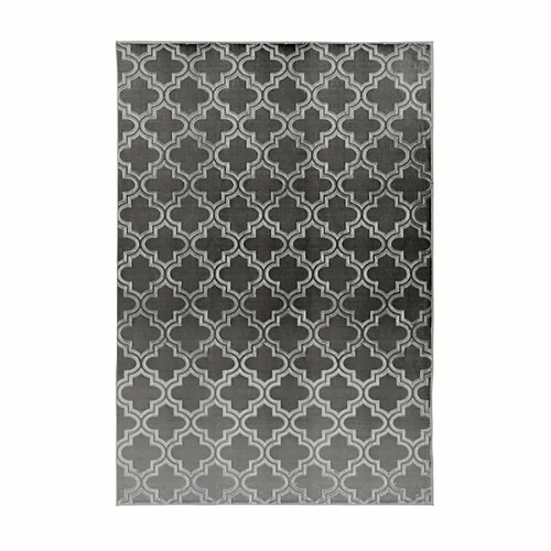 Paris Prix Tapis Vintage Fait Main Monroe I Anthracite 120 x 170 cm