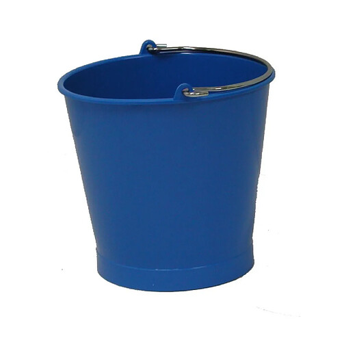 SEAU 13 Litres BLEU ANSE INOX - GILAC