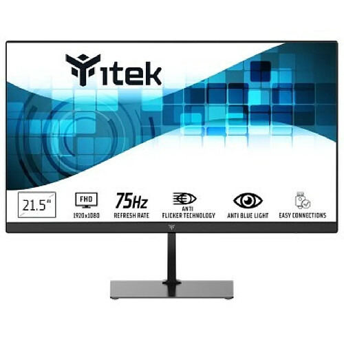 itek GWF 54,5 cm (21.4") 1920 x 1080 pixels Full HD LED Noir