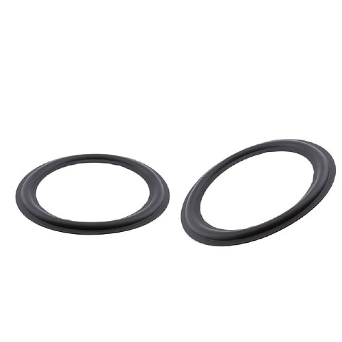 2x Haut-Parleur Surround Décoratif Cercle de Réparation Mousse pour Bass Woofer Horn