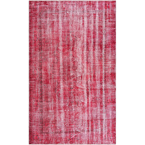 Vidal Tapis de laine 297x175 rouge Ultra Vintage