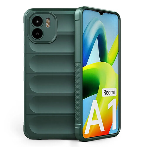 Coque en TPU anti-empreintes digitales pour votre Xiaomi Redmi A1 4G - vert