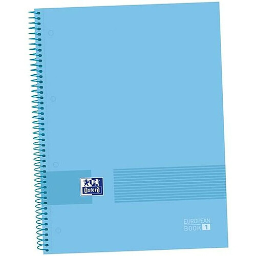 Cahier Oxford &You Bleu clair A4 5 Unités