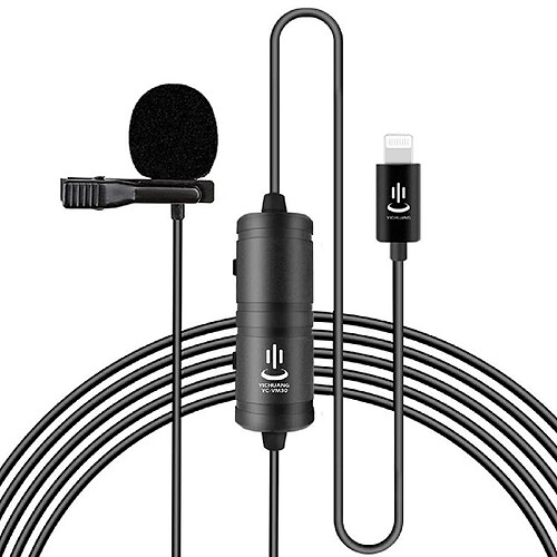 Yonis Microphone Lavalier 8 Pin Plug & Play 6m