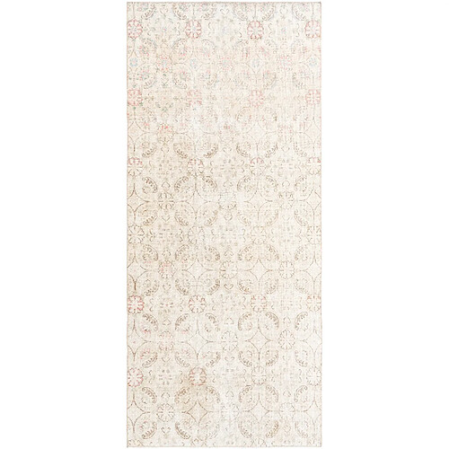 Vidal Tapis de laine 290x130 beige Ultra Vintage