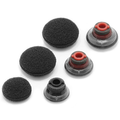 OKULI 3 x Écouteurs en Silicone & Mousse Embouts d'oreilles pour Plantronics Voyager 5200, 5210, 5220 Casque Écouteurs