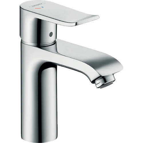 Hansgrohe - Mitigeur de lavabo Metris 110 Eco CH3 CoolStart avec tirette et vidage chromé