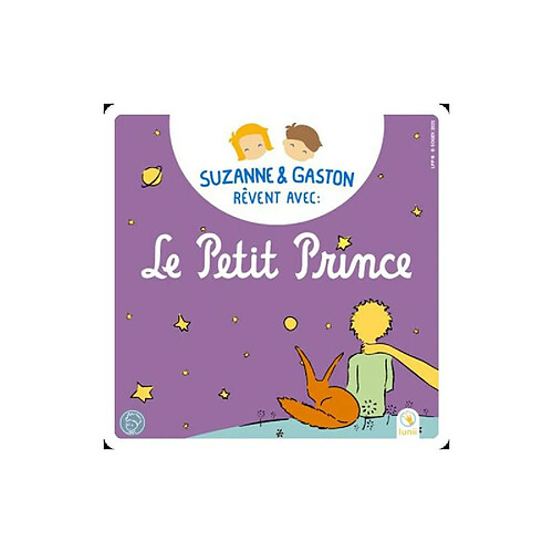 Conteuse d'histoires Lunii Coffret Album Suzanne et Gaston rêvent avec Le Petit Prince