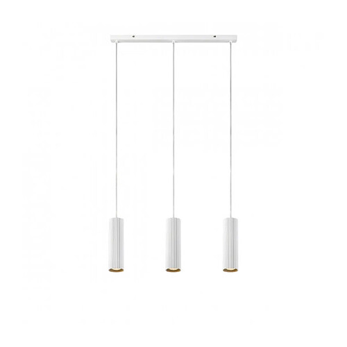 Markslojd Suspension Costilla Métal blanc 3 ampoules 1760cm