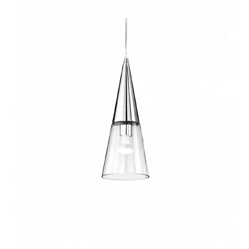 Ideal Lux Suspension Chromée CONO 1 ampoule