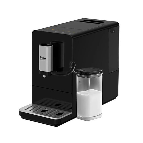 Machine expresso automatique - BEKO - CEG3194B - 1350 W - Carafe a lait - Noir