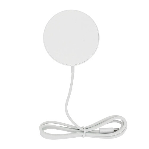 Chargeur sans fil à induction QI Charge Rapide magnétique -15W Blanc pour Samsung / Oppo / Xiaomi / Huawei Little Boutik®