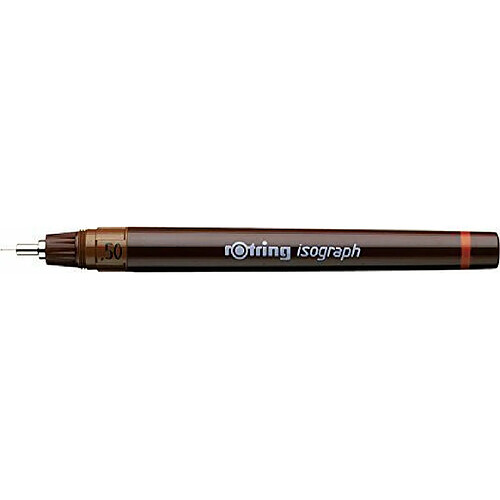 Cameo Rotring Isograph Stylo de calligraphie Haute Précision 0,5 mm Noir