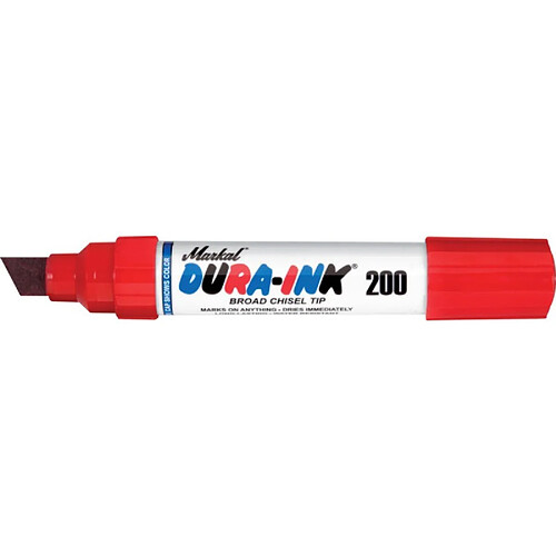 Markal Marqueur permanent 200 rouge (Par 12)