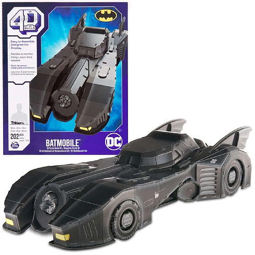 No Name Puzzle 4D Build Batman Batmobile Modele 3D de voiture a assembler