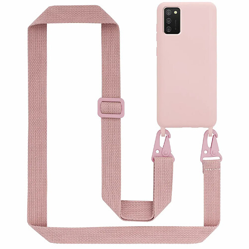 Cadorabo Etui Samsung Galaxy A02s Coque en Rose