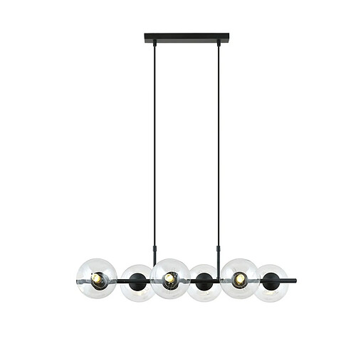 EPIKASA Suspension Rory, Noir, Acier, 95x110x29 cm