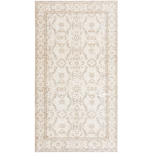 Vidal Tapis de laine 251x140 beige Ultra Vintage