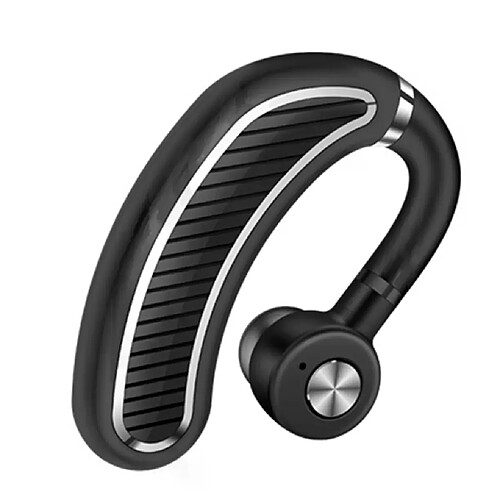 Écouteur Bluetooth professionnel anti-transpiration sans fil V4 1, oreillettes avec micro à réduction de bruit, noir