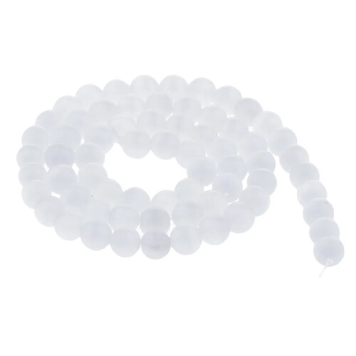 chaîne de perles d'espacement lâche d'opale de pierre gemme naturelle pour les bijoux 6mm 62pcs