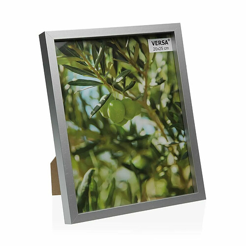 Cadre photo Versa Argenté 20 x 25 cm Bois MDF