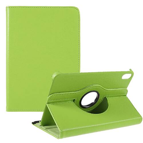 Etui en PU avec support texture litchi, anti-choc vert pour votre Apple iPad mini 6 (2021)