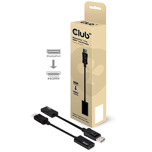 Club 3D CLUB3D DisplayPort1.1 to HDMI1.4 VR Ready Passive Adapter