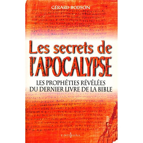 Les secrets de l'Apocalypse · Occasion