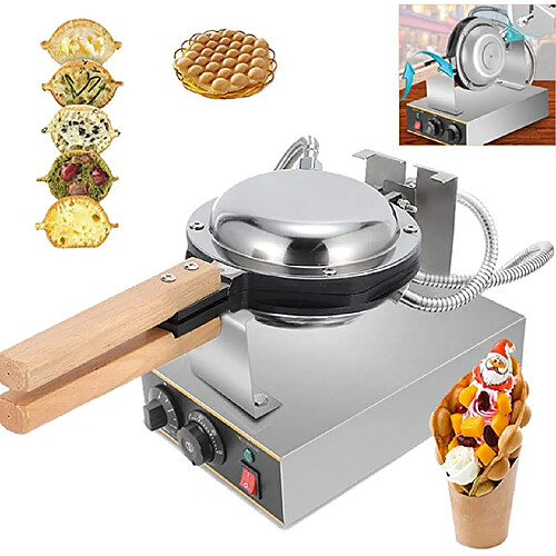 Machine à Gaufre aux Oeufs 1400W