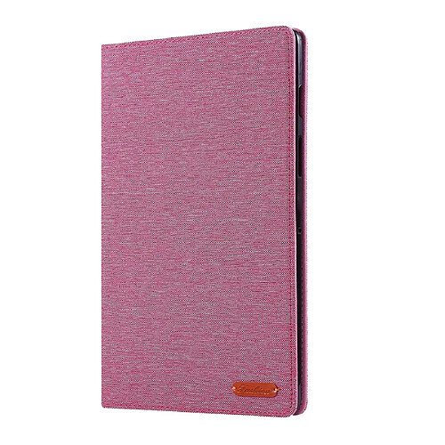 Wewoo Housse Coque Pour Galaxy Tab S5e T720 / T725 en cuir avec rabat horizontal Étui support et fentes cartes Rose