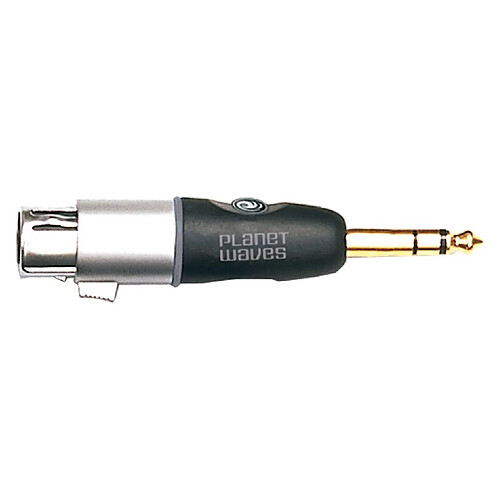 Adaptateur XLR femelle/jack mâle stéréo Planet Waves P047AA